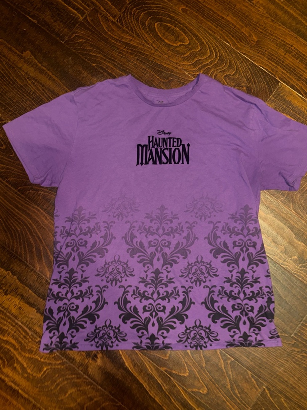 Disney Haunted Mansion Wallpaper Print T-Shirt - BoxLunch Exclusive size XL